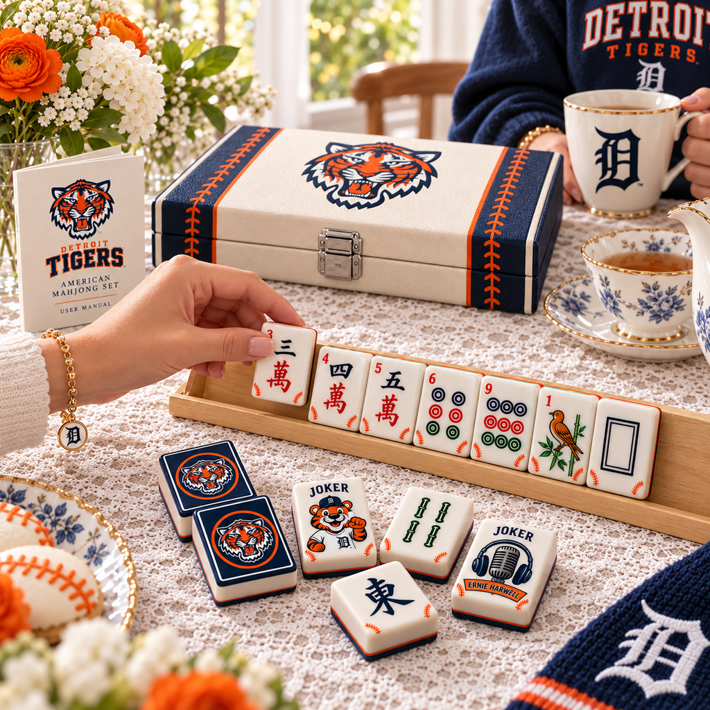 Premium DTTG Mahjong Tiles Set TTMH