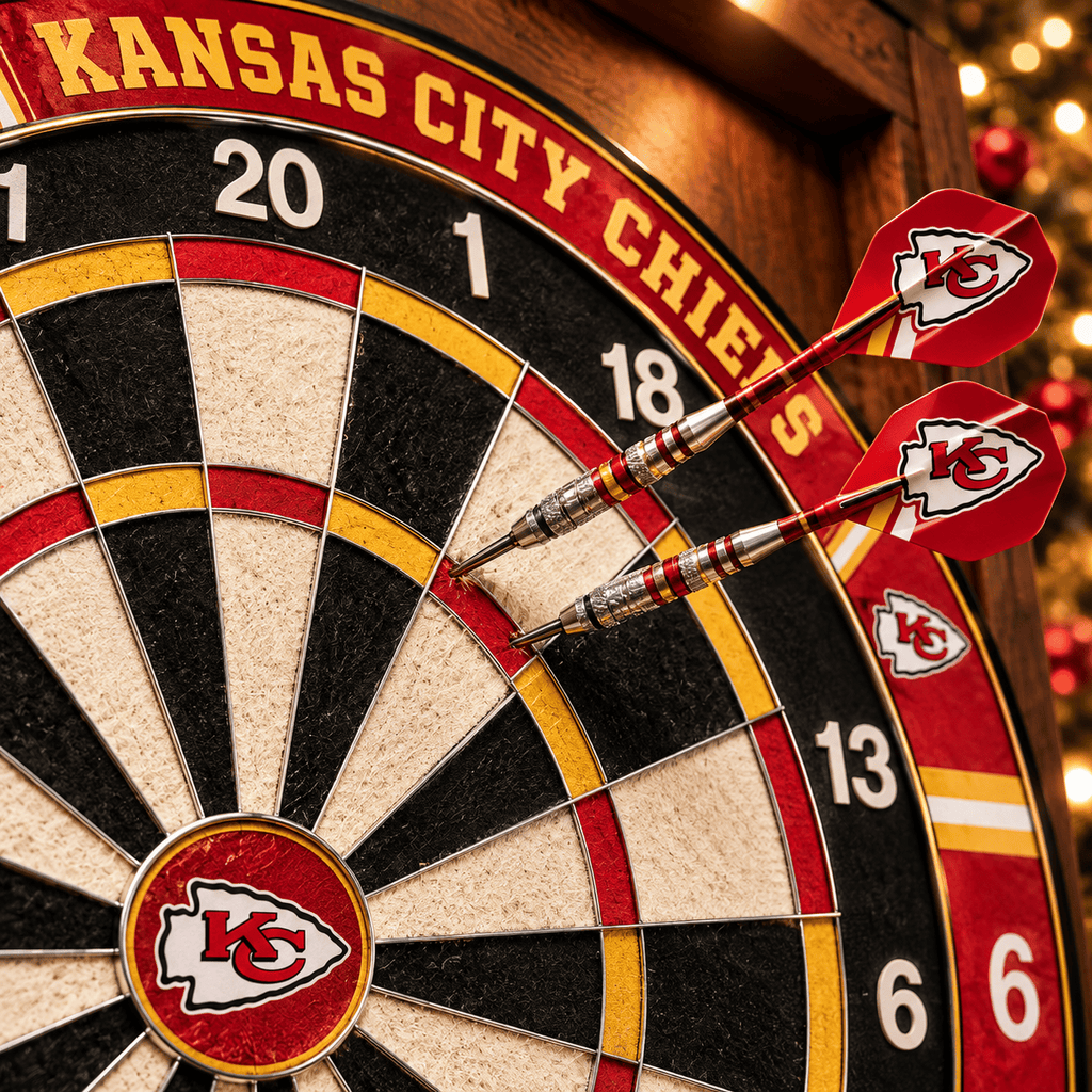FGT Premium Dartboard Cabinet Set – Wall-Mounted Dart Game PNPA