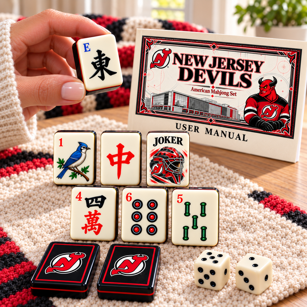 Premium NJD Mahjong Tiles Set TTMH