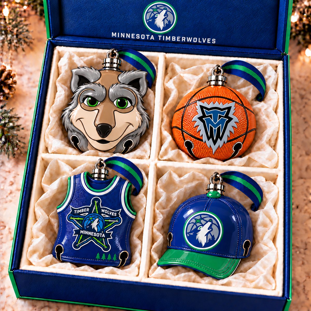 Premium MTBW Christmas Bell Ornament PVNA