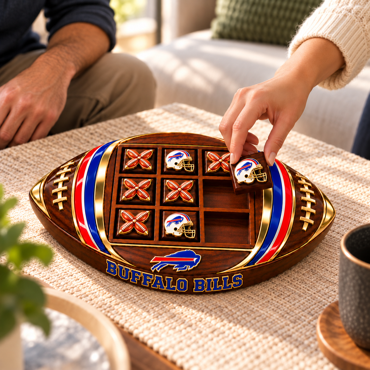 BFBL Wooden Tic Tac Toe Game DNBN