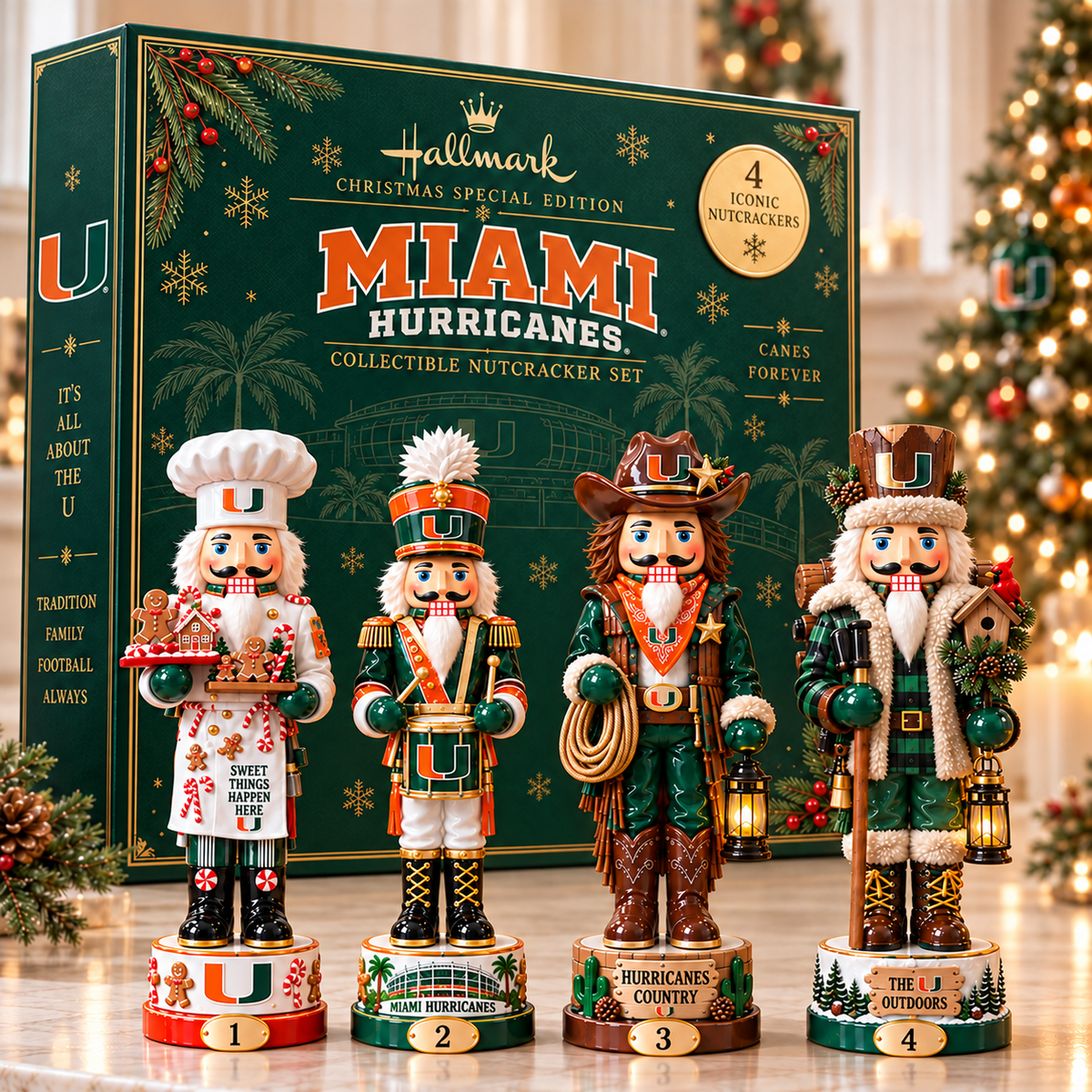 MHC Premium Christmas Nutcracker Collector Set NTTB