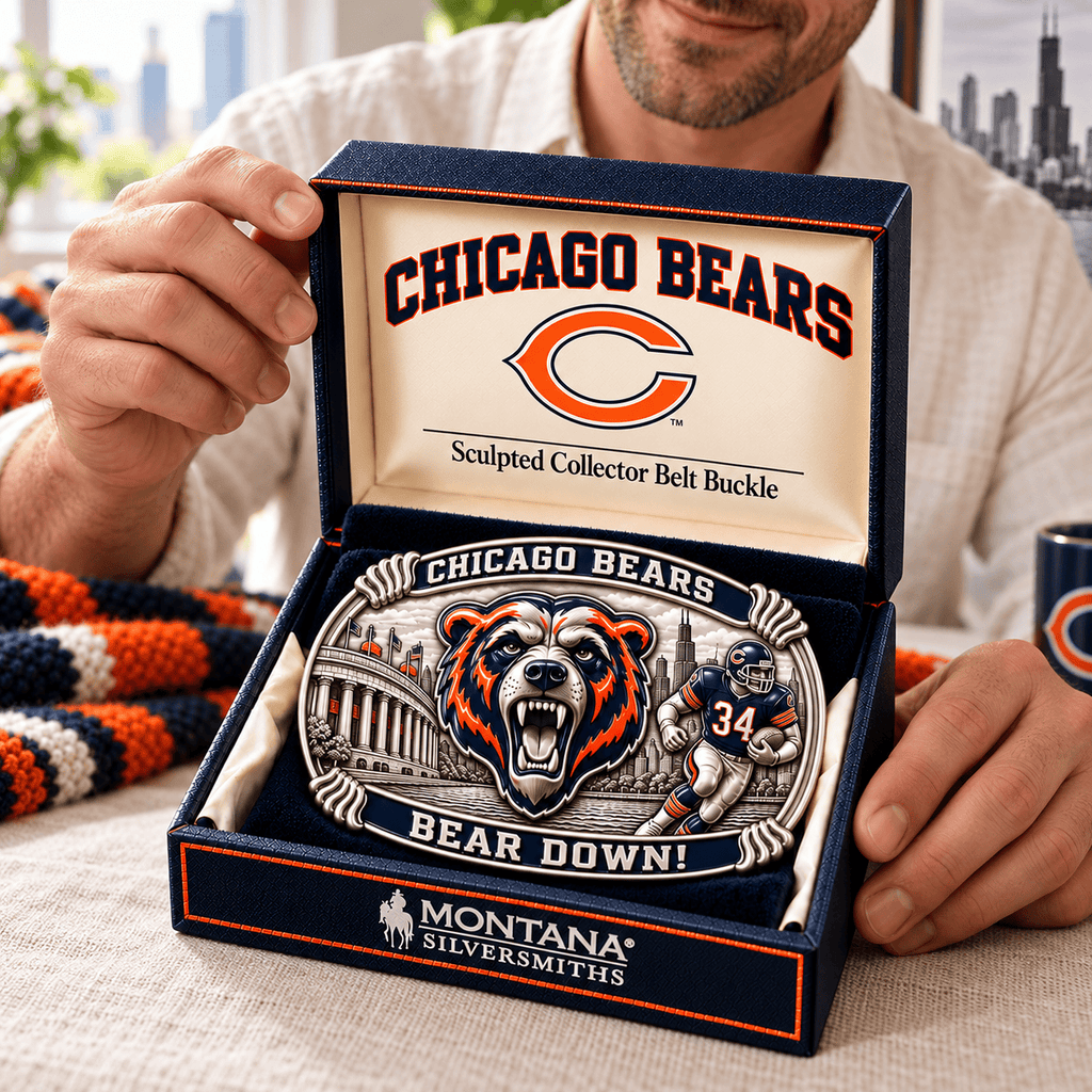 CCB SCULPTED COLLECTOR BELT BUCKLE HQH