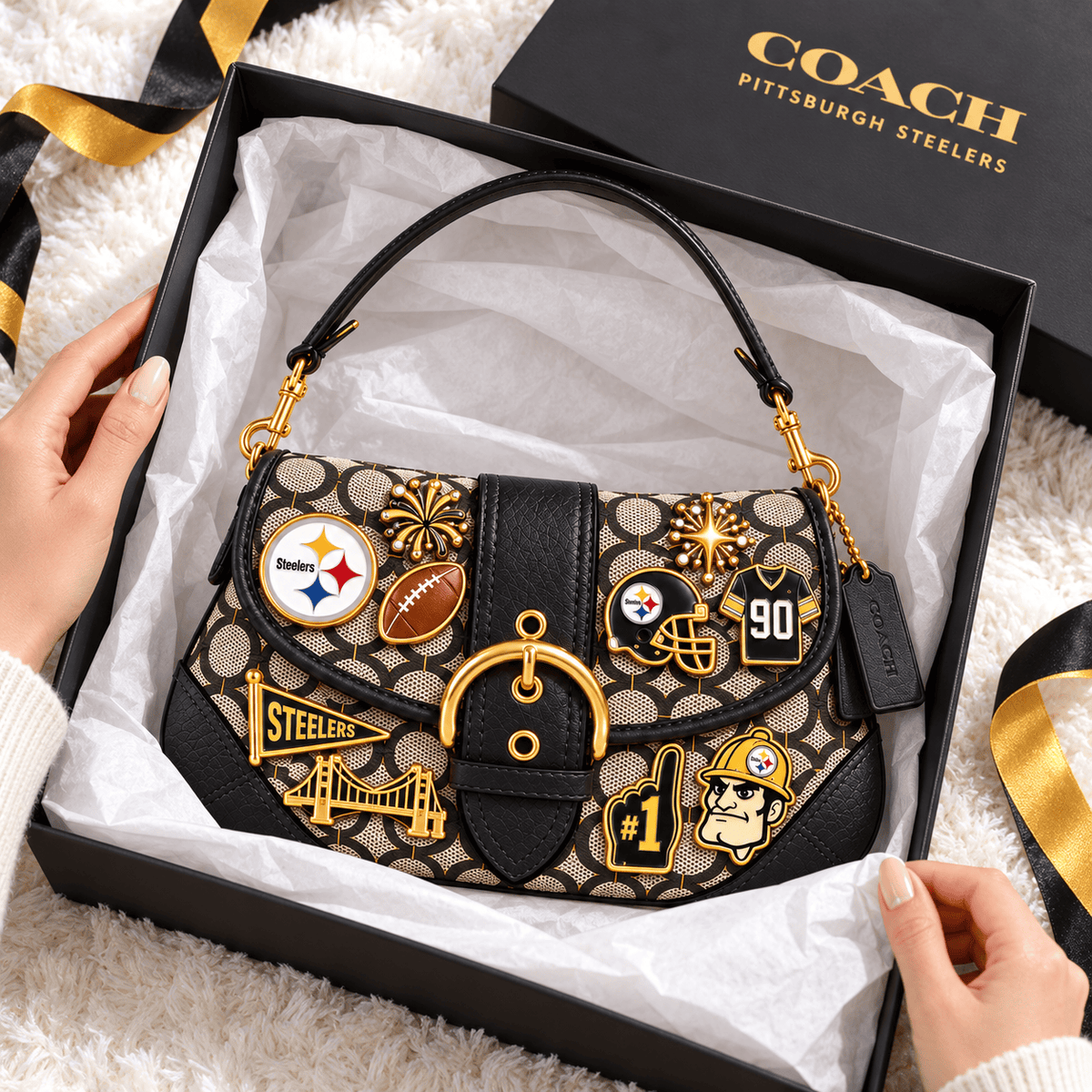 Premium PBS Soho Bag With Charm NPL