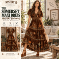SCBD Premium Embroidered Velvet Maxi Dress PTKL