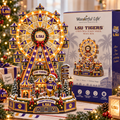 LSU Premium Christmas Carousel Music Box BMD