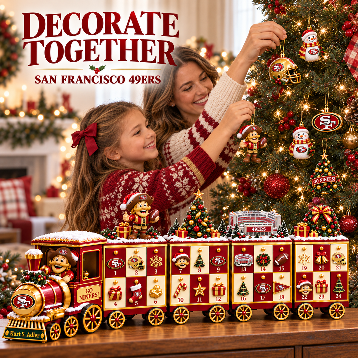SF49 Premium Christmas Advent Calendar TMH