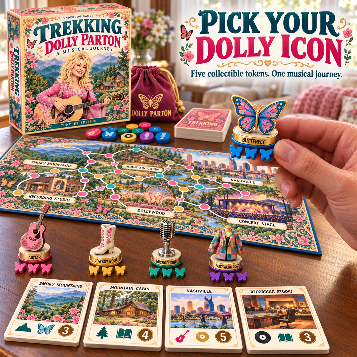 DLPT Premium Trekking Adventure Board Game NHVH