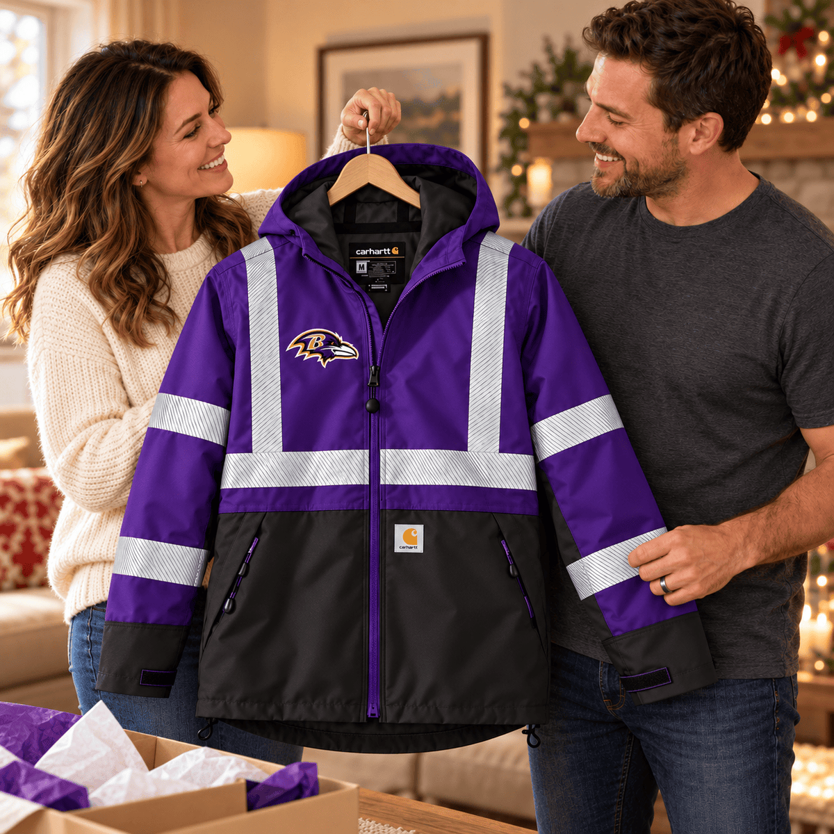 BTR Custom Reflective Workwear Jacket PNPA