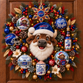 BFBL Premium Christmas Ornament Wreath NTTB