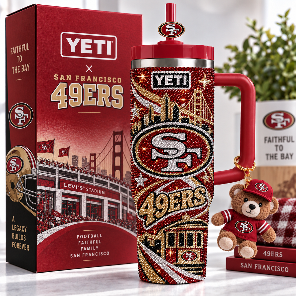 SF49 40oz Tumbler With Handle TTNL