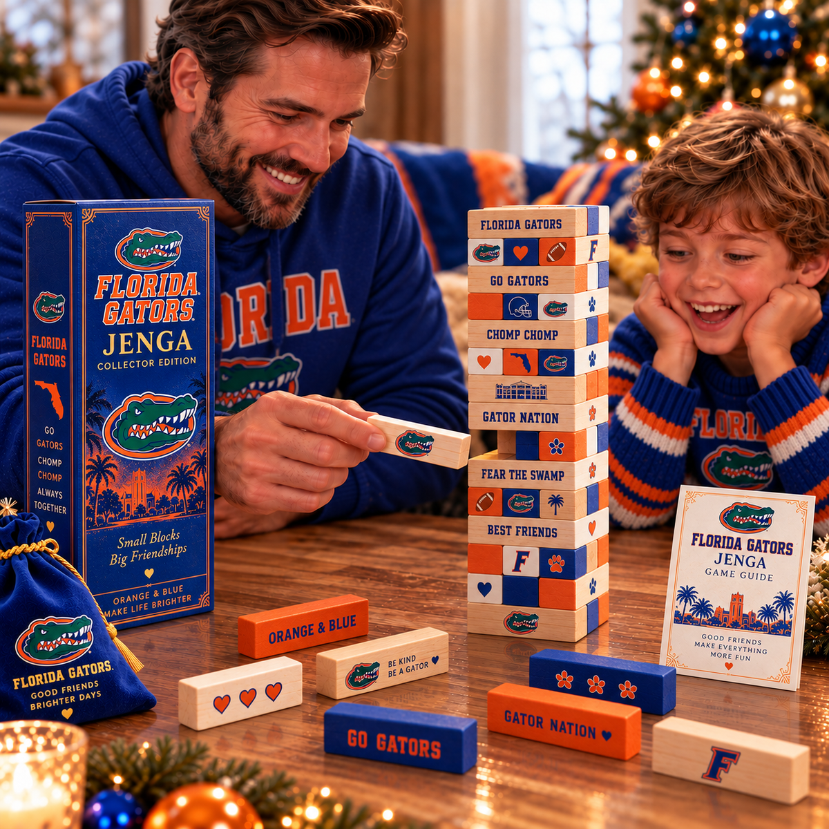 Jenga Collector Edition – Premium FGT Wooden Stacking Game VTH
