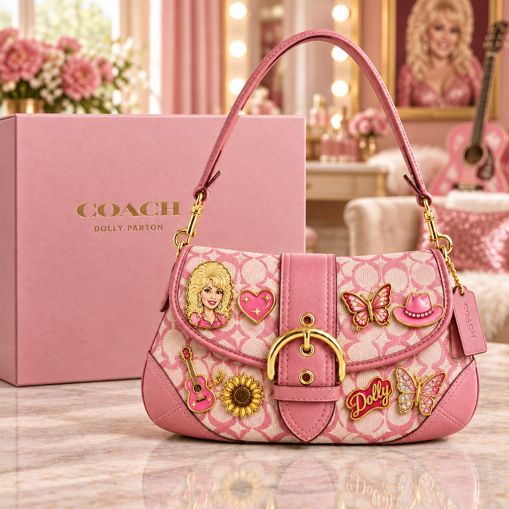 Dolly Parton Soho Bag With Charm