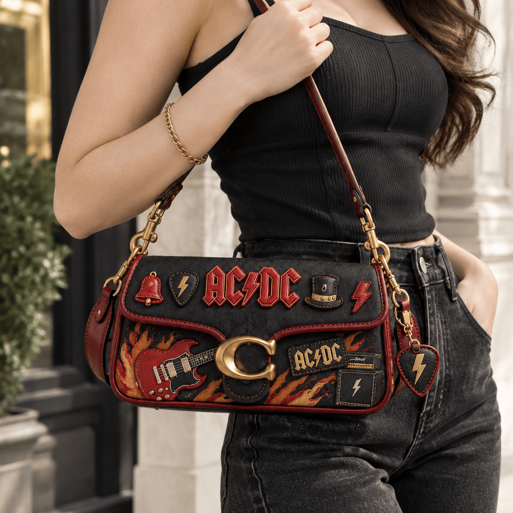 Premium ADC Coach Shoulder Cross With Charm LNTH