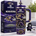 Baltimore Ravens 40oz Tumbler With Handle TTNL